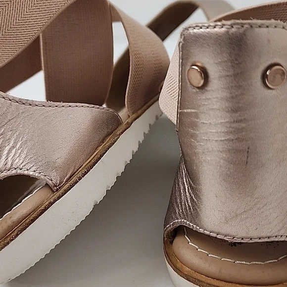 Sorel Ella II  Sandal Metallic Warm Gold - Picture 15 of 15